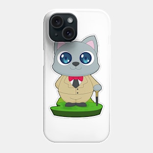 Cat Walking stick Phone Case