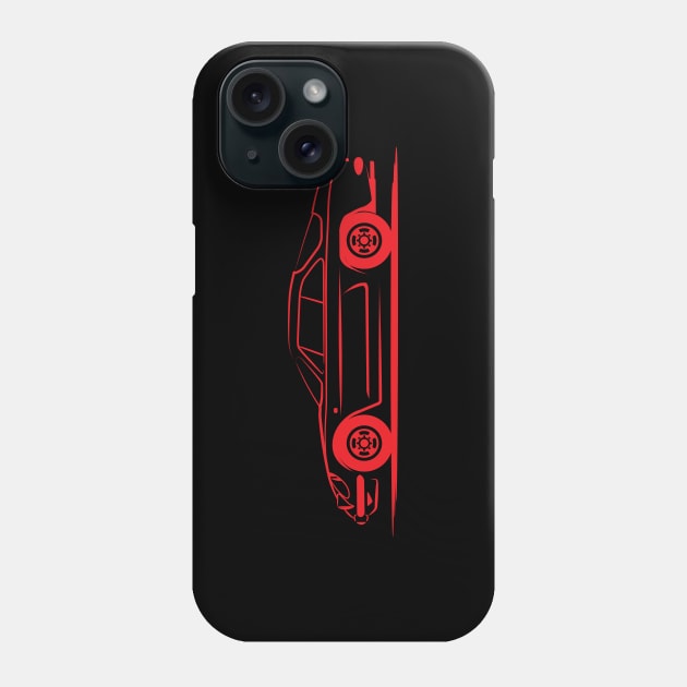 Renault Alpine A110 Red Phone Case by PauHanaDesign