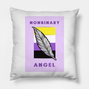 Nonbinary Angel Pillow