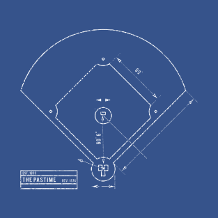 Blueprint of Baseball T-Shirt