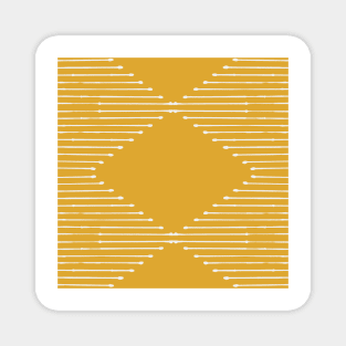 Geo (Mustard Yellow) Magnet