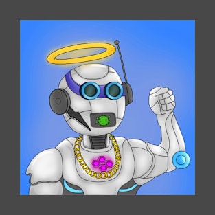 Robot with Jewelry T-Shirt