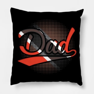 Trinidadian And Tobagoan Dad - Gift for Trinidadian And Tobagoan From Trinidad And Tobago Pillow