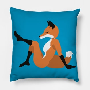 Anthro Fox Pinup Pillow