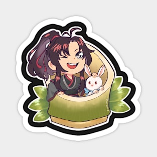wwx bamboo Magnet