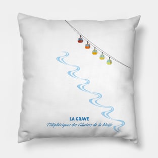 La Grave La Meije Pillow