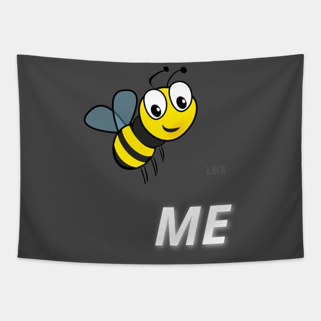 Bee like me Tapestry by frederique