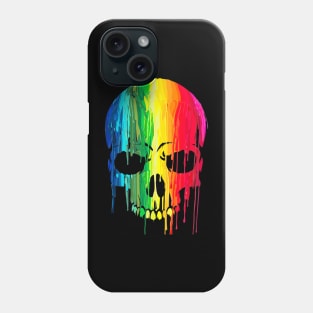 Color Skull Design Phone Case
