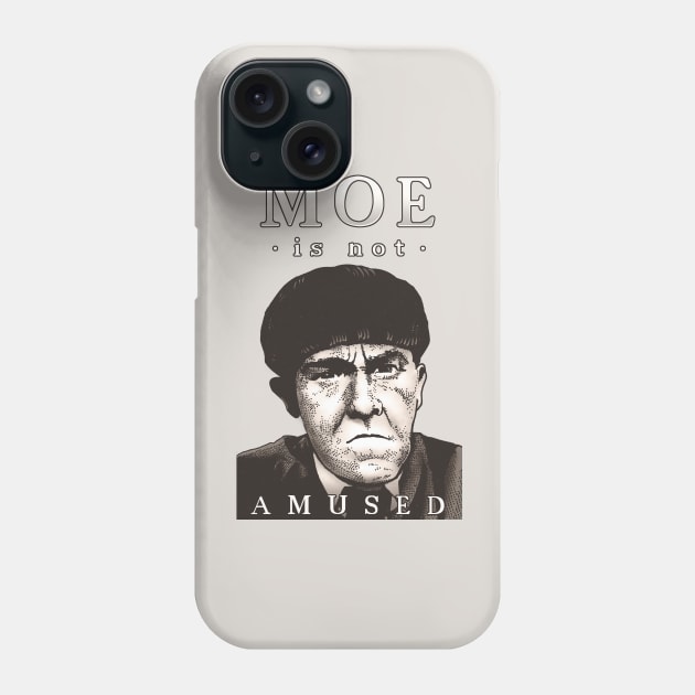 Moe is Not Amused Phone Case by ranxerox79