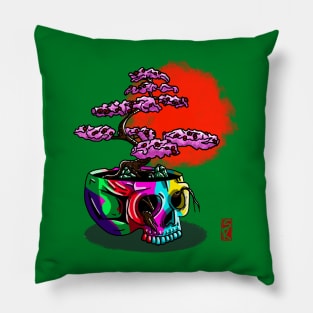 Skull Bonsai Pillow