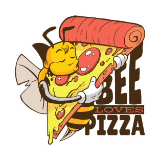 BEE LOVES PIZZA T-Shirt