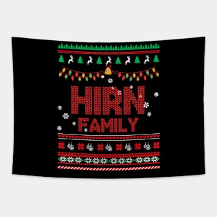 Hirn Family Christmas, Name Xmas , Merry Christmas, Name , Birthday, Middle name Tapestry