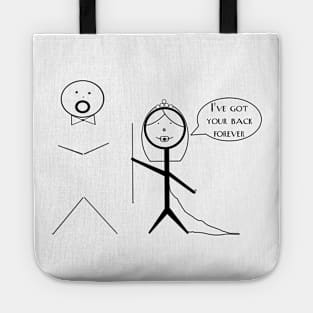 My Groom, I’ve got your back Tote