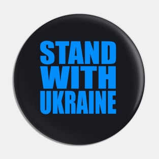 Stand with Ukraine Pin