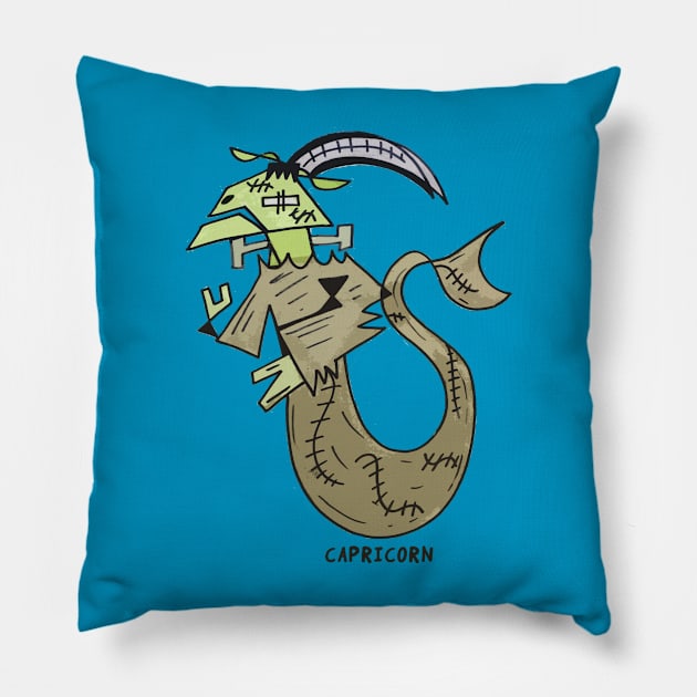 Zoady Ack! by Pollux: Capricorn Pillow by WorldofPollux