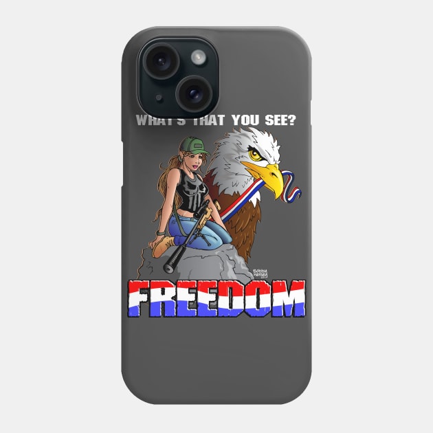 FREEDOM Phone Case by Illustratorator