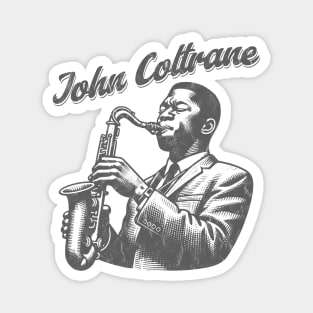 John Coltrane Magnet