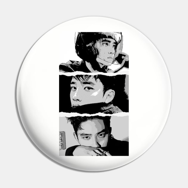 D.O. Comic Pin by HER4UShop