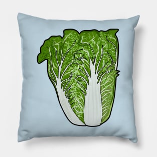 Chinese cabbage cartoon illustration Pillow