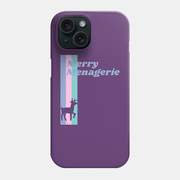 Merry Menagerie Phone Case by RadioHarambe