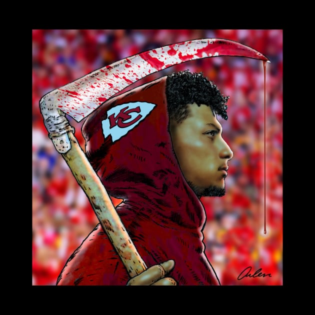 PATRICK MAHOMES by ArlenSchumer