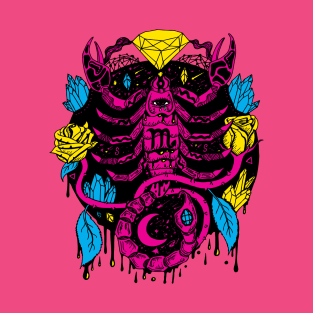 CMYK Mystic Scorpio Zodiac T-Shirt