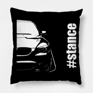 e60 tuning stance car design Pillow