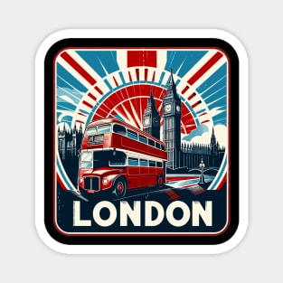 London Bus Magnet