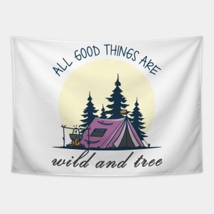 Camping Tapestry