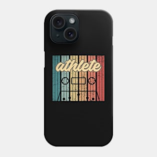 athlete cassette retro vintage Phone Case