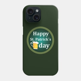 Happy St. Parick´s day_phrase Phone Case