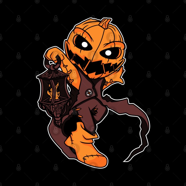 JACK O LANTERN CHIBI CARTOON by beanbeardy