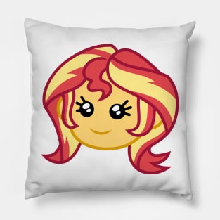 Emoji Sunset Shimmer Pillow