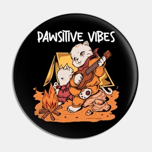 Stay Pawsitive Pin