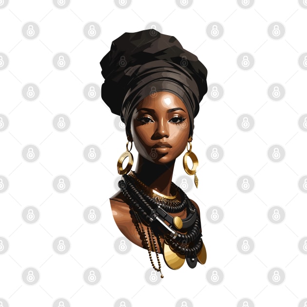 Afrocentric Woman by Graceful Designs