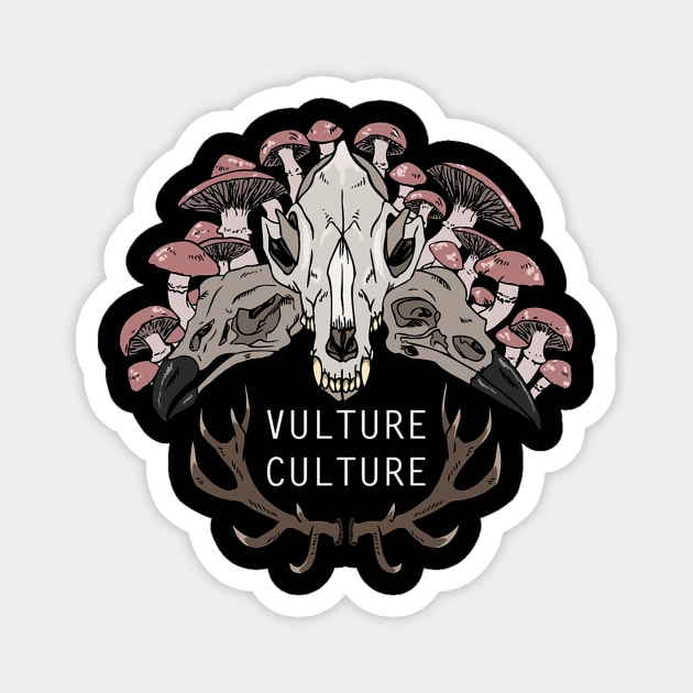 vulture culture Magnet by sarahphifery