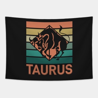 Taurus Vintage Zodiac Tapestry