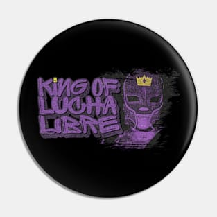 King of Lucha Libre Pin