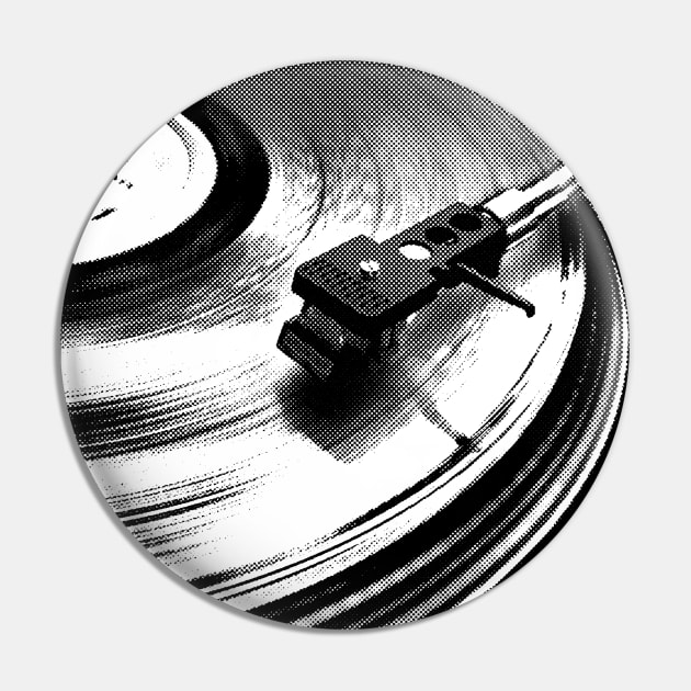 Dynamic Directional Stereo Vinyl Pin by Alter the Past