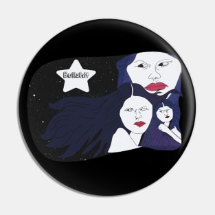 Space Girls Pin