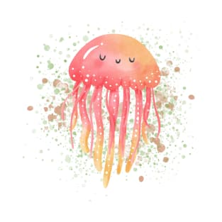 Watercolour jellyfish T-Shirt