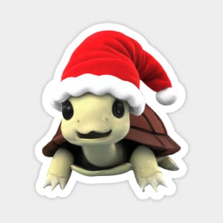 Christmas Turtle Magnet