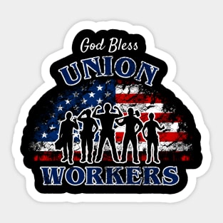 Proud To Be Union Chain Sticker