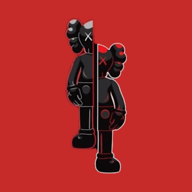 Kaws Design 3 by Vidi MusiCartoon