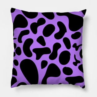 Animal Print Purple Pattern Cute Girly Pillow