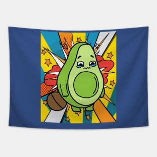 Funny Avocado Fruit Tapestry