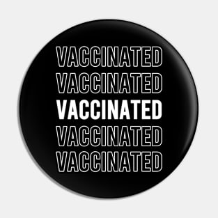 Vaccinated Pin