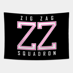 Zig Zag Squadron Tapestry