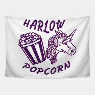 Harlow And Popcorn Funny Popcorn The Pony Tapestry