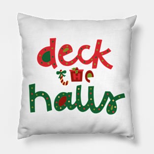 deck the halls Pillow